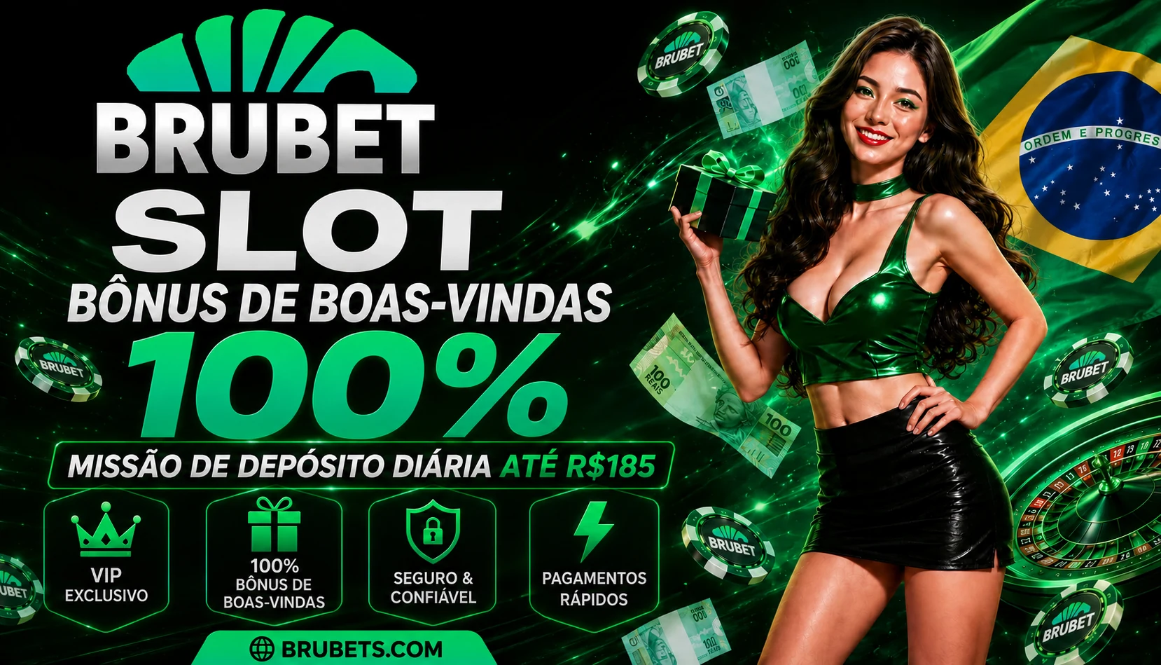 Aviso legal Brubets Online Brasil sobre bônus, jogos e links promocionais