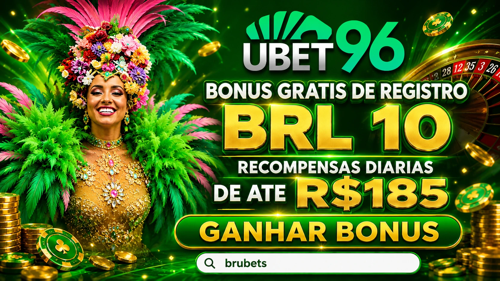 Bonus de cadastro UBET96