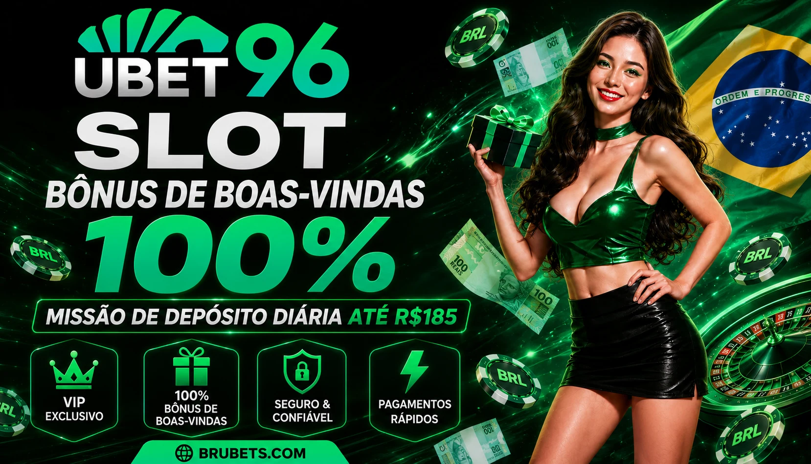 Slots e bonus UBET96